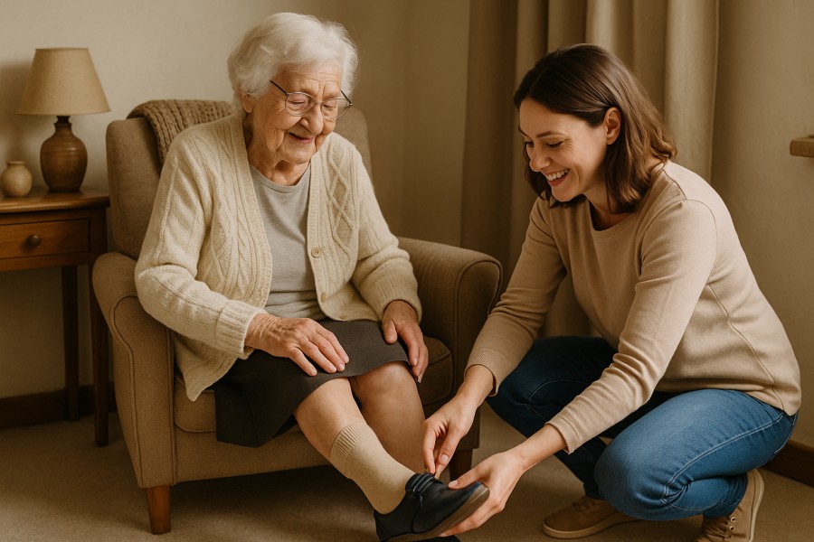 AIDE A DOMICILE UNAIDE ASSISTANTE DE VIE